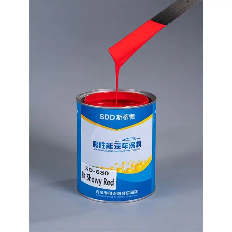 High Quality Acrylic Car Refinish Paint 1K Basecoat