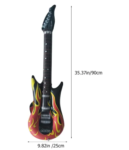 Party Inflatable Guitar Toys Promotional Items