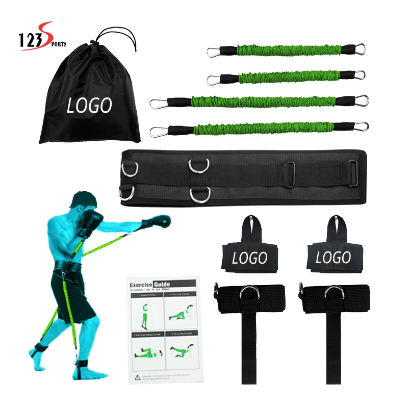 Speed Agility Vertical Jump Squat Heavy Duty Exercise Band Mma Boxing Training Resistance Band