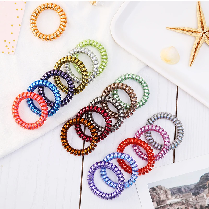 The Fine Quality 5.5cm size women accessories hair ring phone line