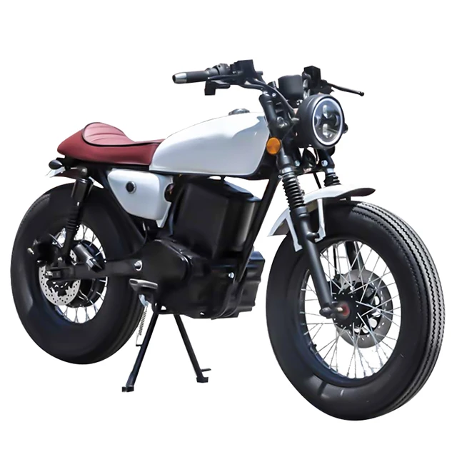 Factory Off-road 3kw CG Retro Electric Motorbike Old Schoool Classical Fat Tire Touring Racing Motorcycles