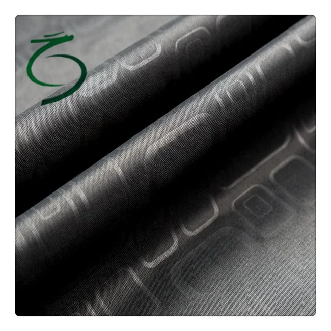 Bag Material 100% Polyester 22kgs PA Coated Embossed Oxford Luggage Lining Fabric