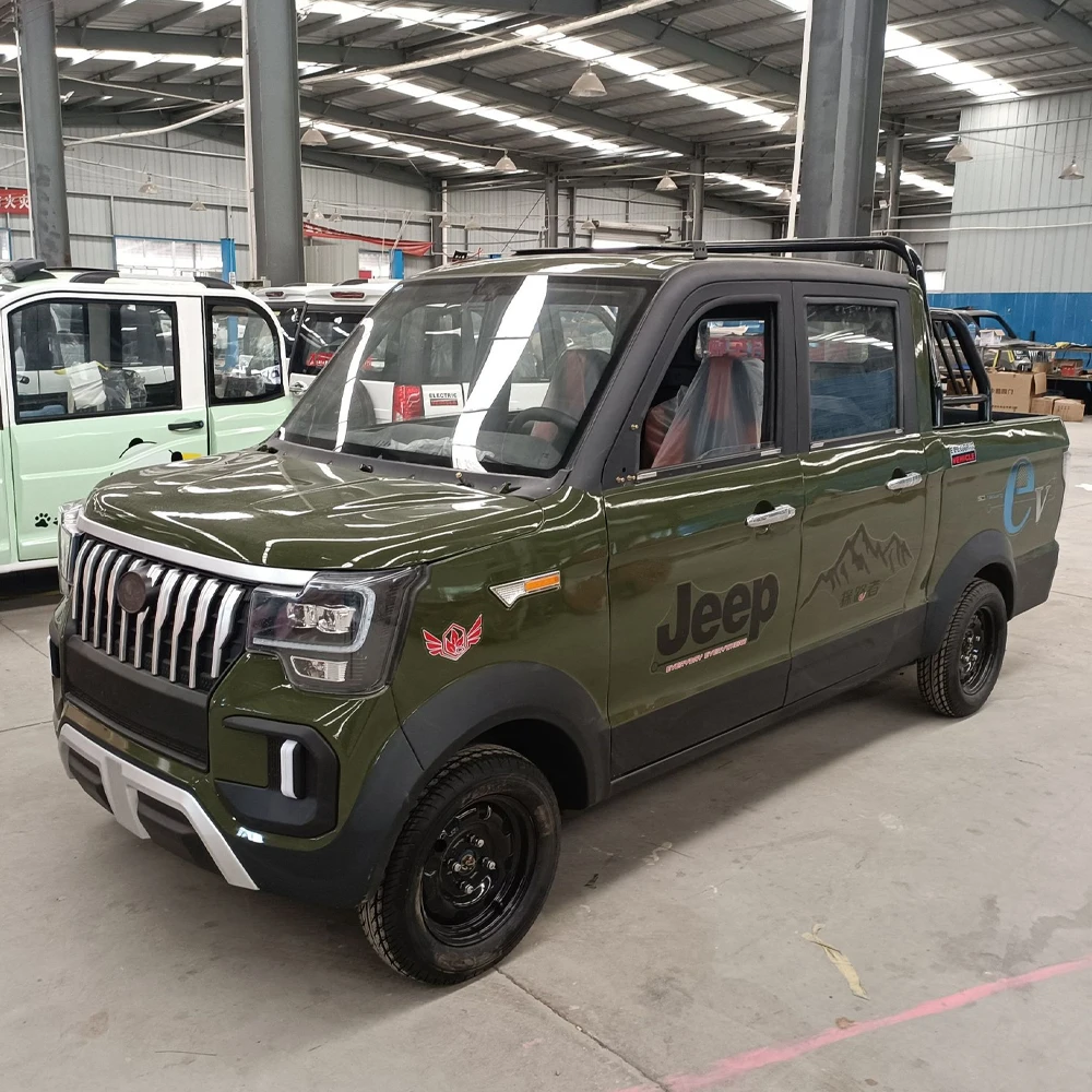 2022 hot sale 64v new energy electric pickup truck hybrid car truck fast chinese cheap electric car new cars  electric family