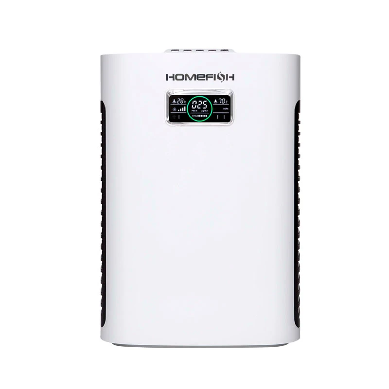 Homefish OEM Luchtreiniger PM2.5 Digital Display Oczyszczacz Powietrza Photocatalytic Auto Personal Air Purifier