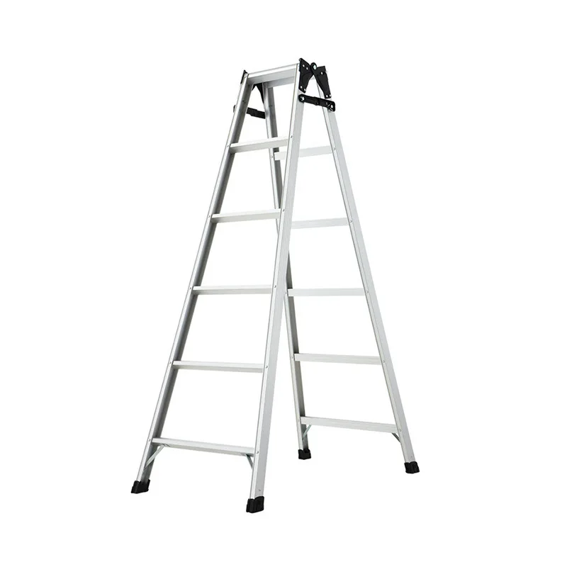 NEW GI Metal Scaffolding Style Aluminum Telescopic Ladder | Ideal for Household Maintenance and Repair