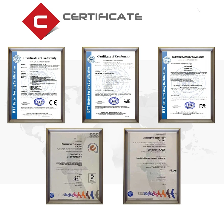 Compatible Bionet adult soft tip sensor,3 m,1pcs/bag