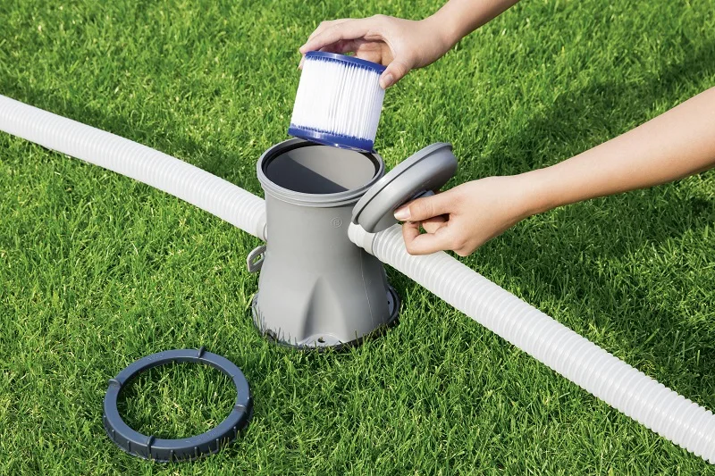 Bestway 58093 Pool Accessories Filtration System Replacements for Pools Apply to 330GAL Filter pump Flowclear Filter Cartridge(I