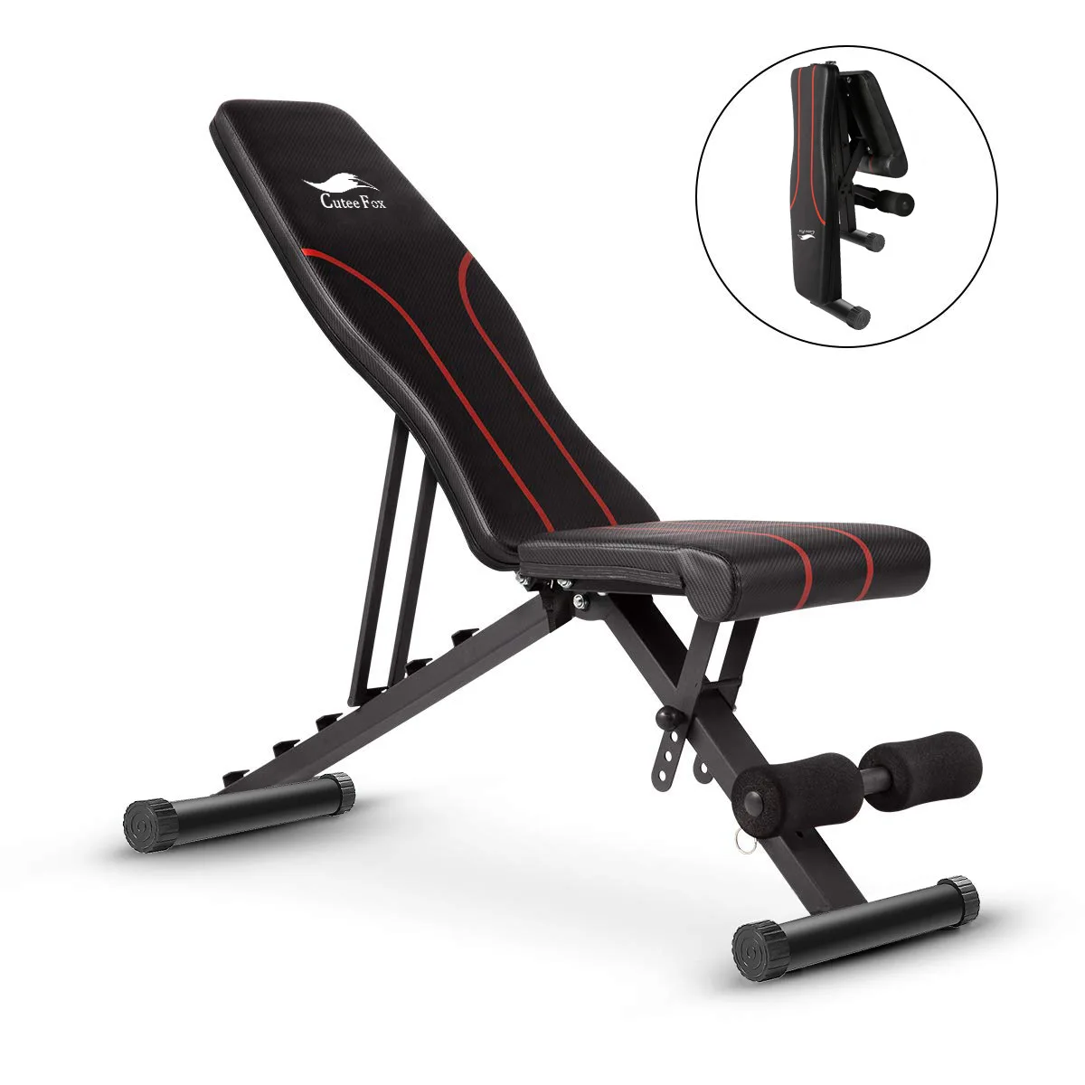 adjustable foldable workout training equipment multi weight bench press