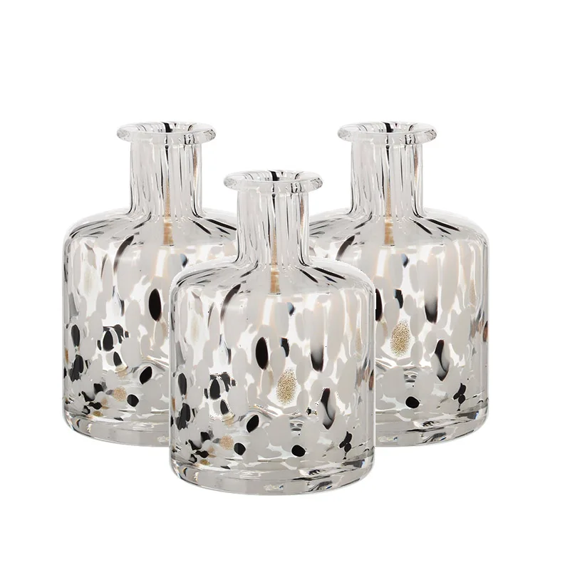 Samlife Large Vases Home Decor Mexican Handblown Glass Vase