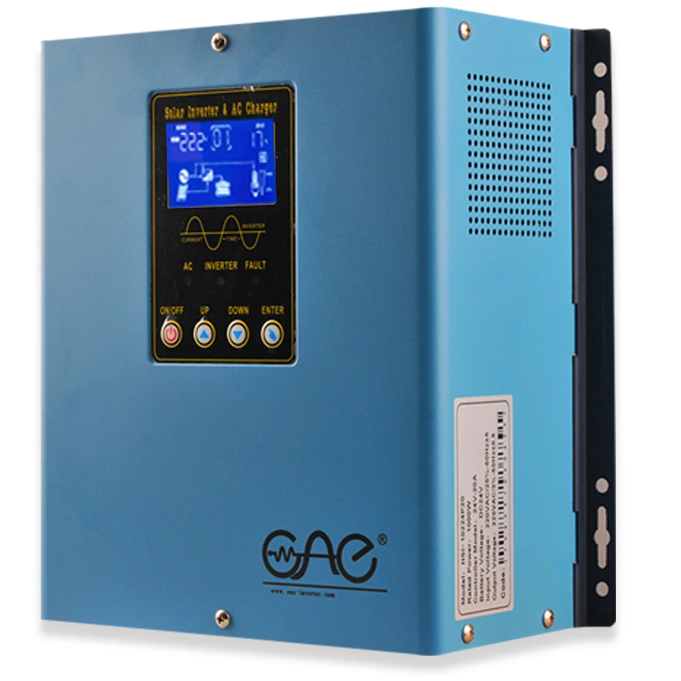 Hybrid Solar Power Inverter 1200W 1800VA 12V/24V DC to 110V 220V 1.2KW 1.8KVA AC off Grid Tie Combined With AC Charger