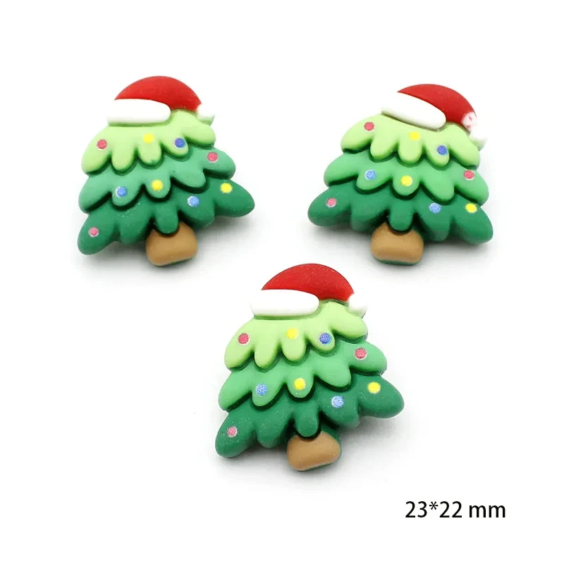 DIY Resin Buttons For Baby Kids Clothes Christmas Tree Bear Santa Sock Decorative Cartoon DIY Sewing Accessories