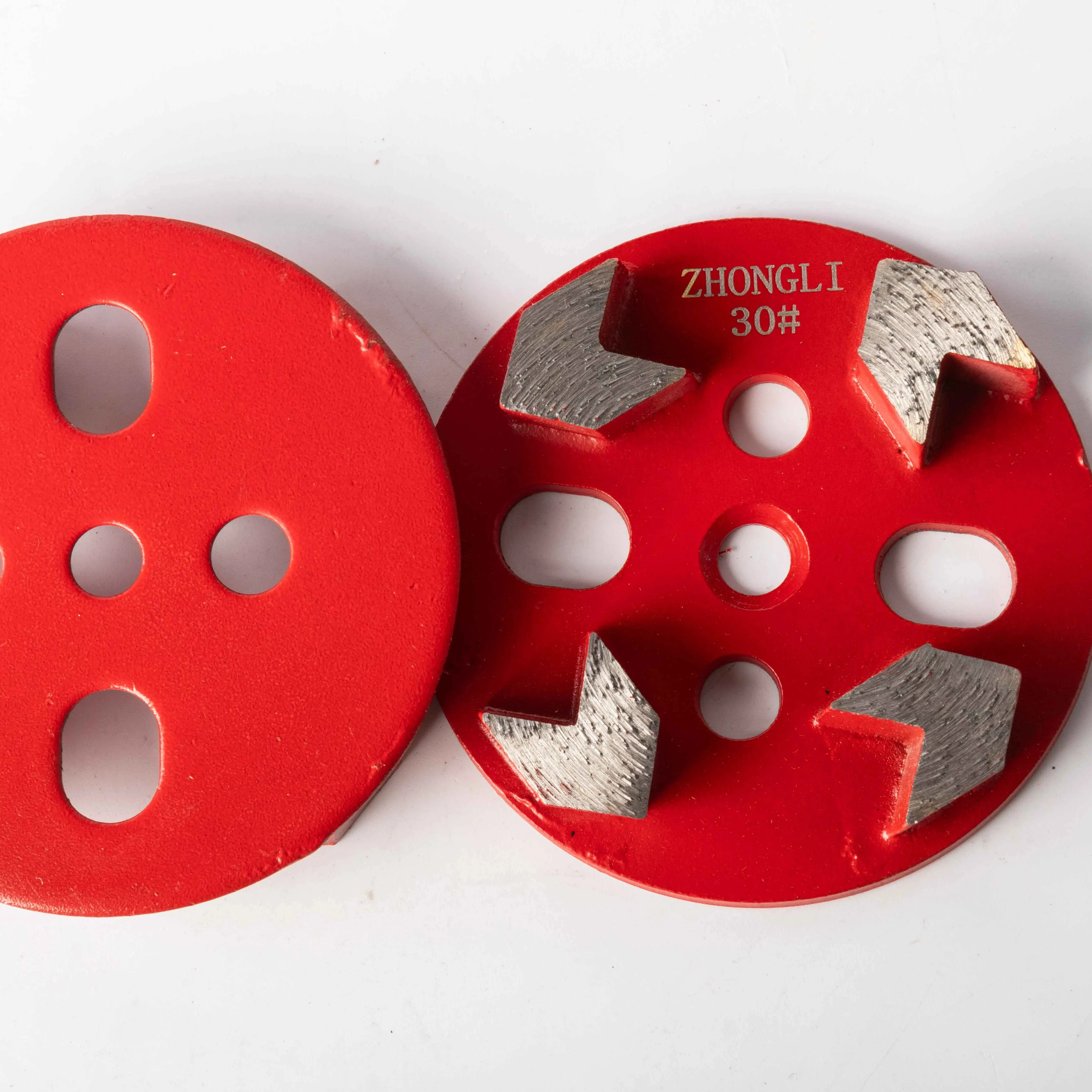 Diamond Grinding Block Arrow-shaped Segment Disc for Polishing Smooth Stone Concrete Floor Zhongli 4inch 100mm Tools