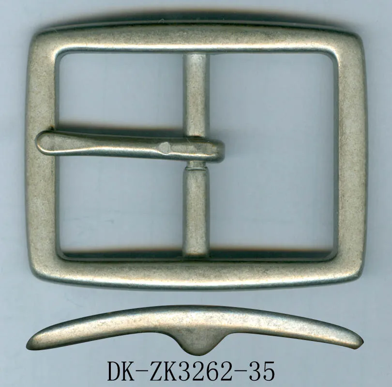 New Wholesale Metal Buckles China Adjustable Pin 35MM Zinc Alloy Belt Buckles for Men and Women