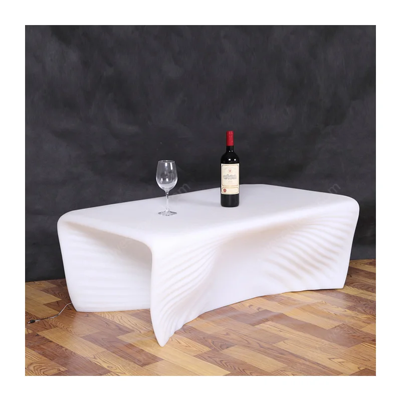 События на открытом воздухе Используйте PE Материал изменение цвета напор светодиодного дивана для ночного клуба