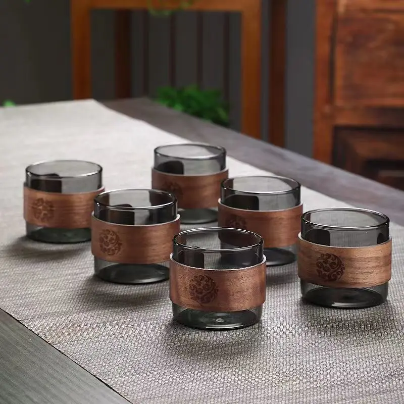 130ml creative glass cups manufacturers milk cup teacup home daily use coffee glass cups