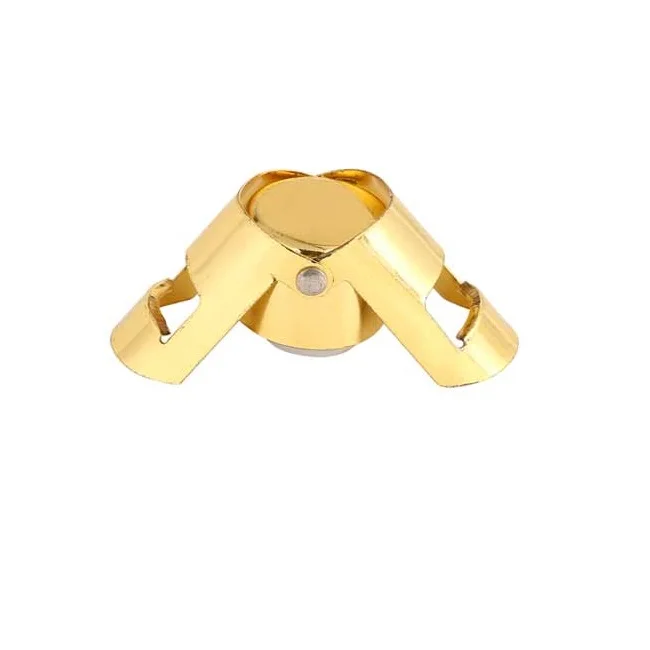 customized wine accessories stainless steel wine bottle stopper rose gold champagne bottle stopper with custom logo
