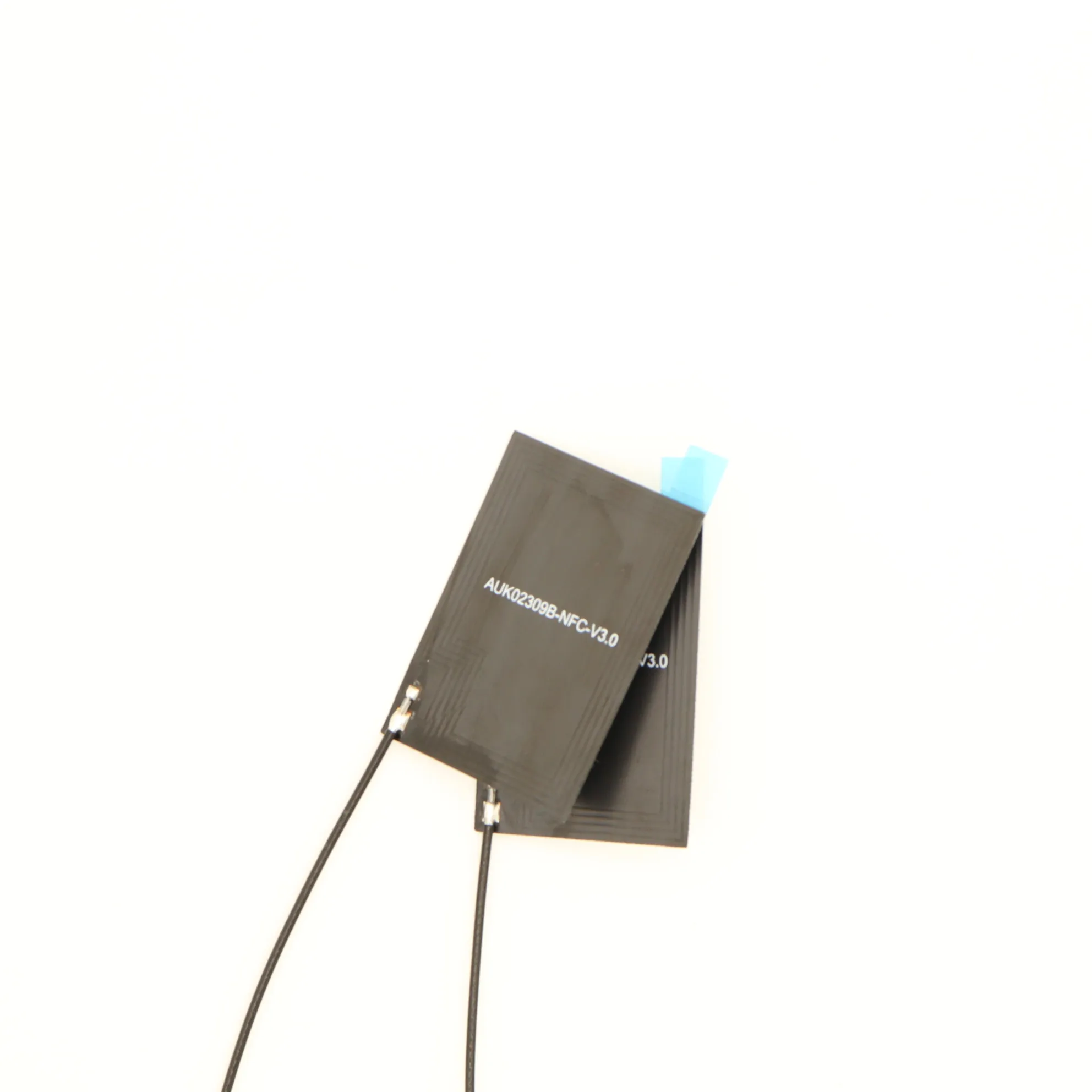 Customized 13.56MHz Antenna 40mm Adhesive Mounting 10cm cable length 3dBi Gain ferrite Internal NFC Antenna