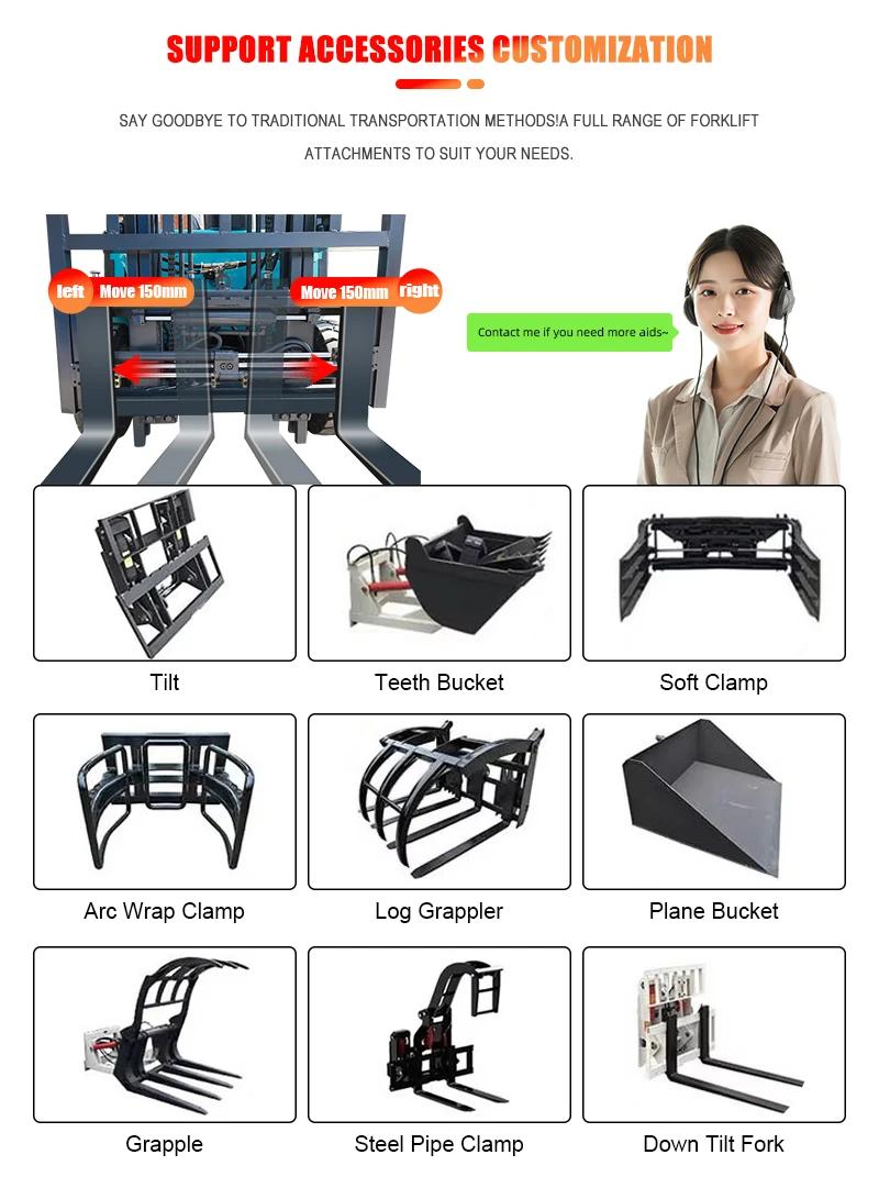Free shipping CE certification Support OEM 3 ton forklift1t 2t 3theight: 6m high reach forklift electric forklift