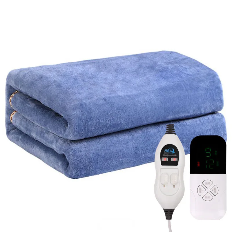 wholesale Electric Heated Blanket throw withTime Settings auto Shut-Off for winter bed zhejiang
