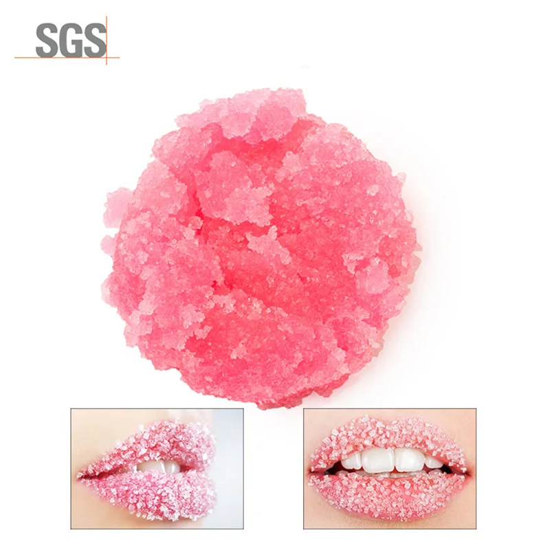 Organic lip mask & scrub Double-effect lip care collagen Exfoliating Moisturizing Vegan Private label lip scrub