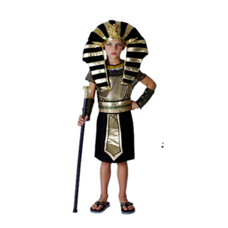 HG Wholesale 2021 Halloween Family Style Egyptian Pharaoh Cleopatra Costume Kids Parents Wear Suits Halloween Clothing