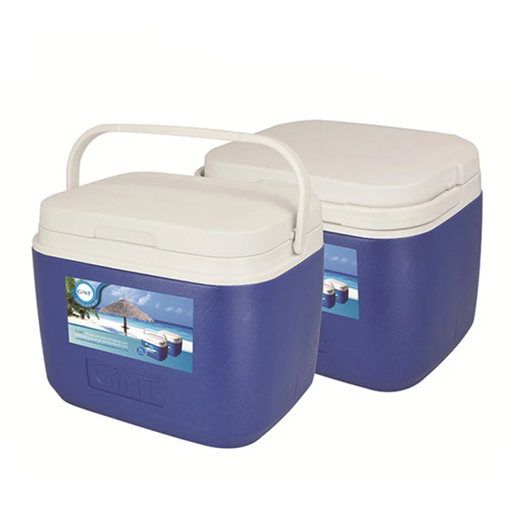
Small Size Portable Outdoor 5L Insulated Plastic Picnic Cooler cooler box for keeping food fresh in Portable with handle 
