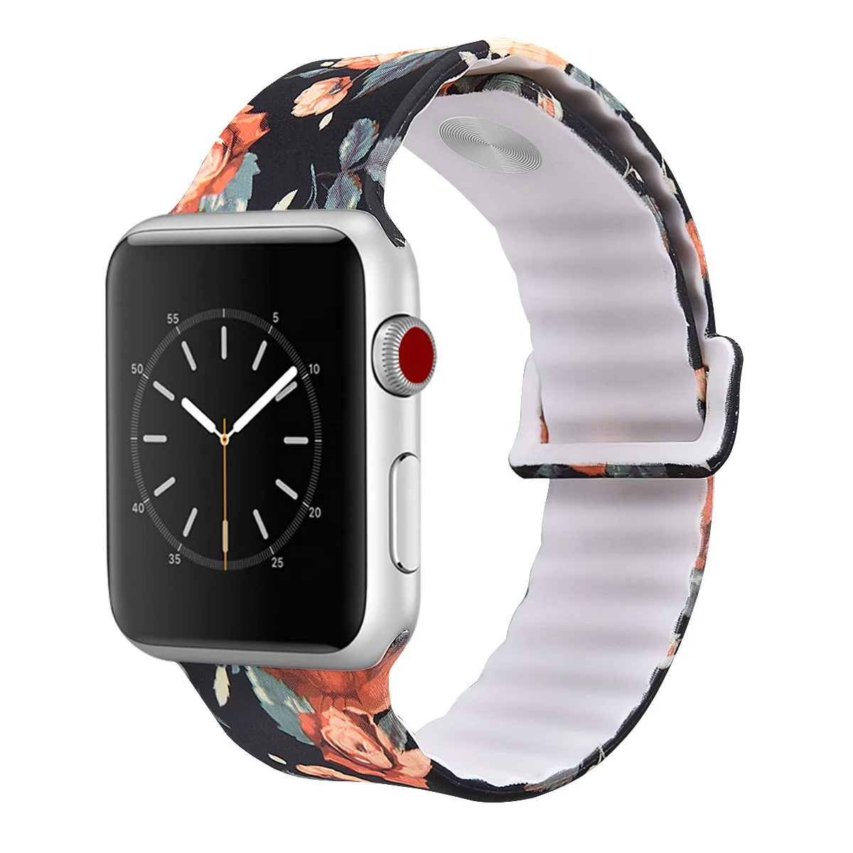 Ремешок силиконовый для часов Apple Watch Series 5/4/3/2/1 40 мм