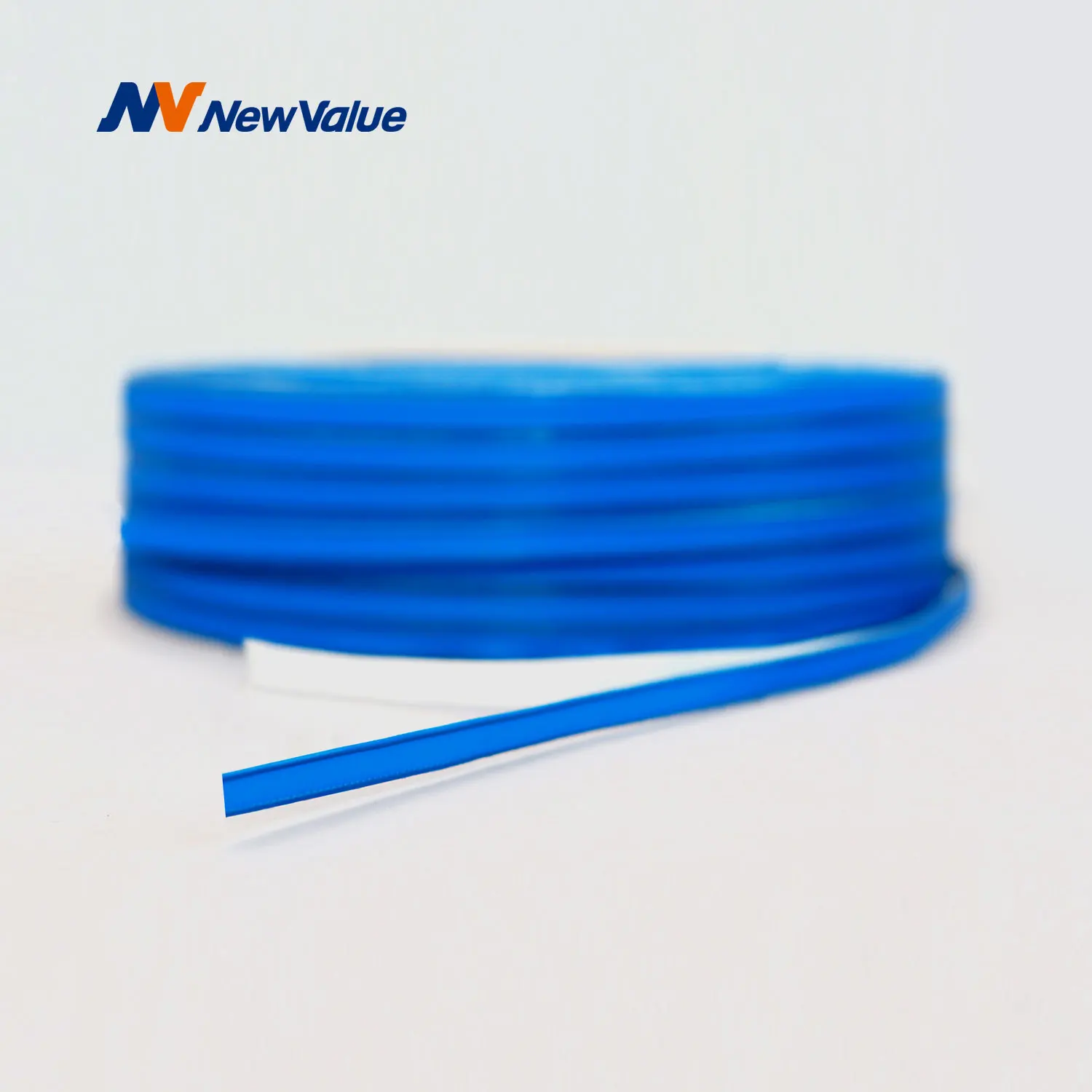 Blue Flexform Wire Tape Applied for surgical fluid collection pouch