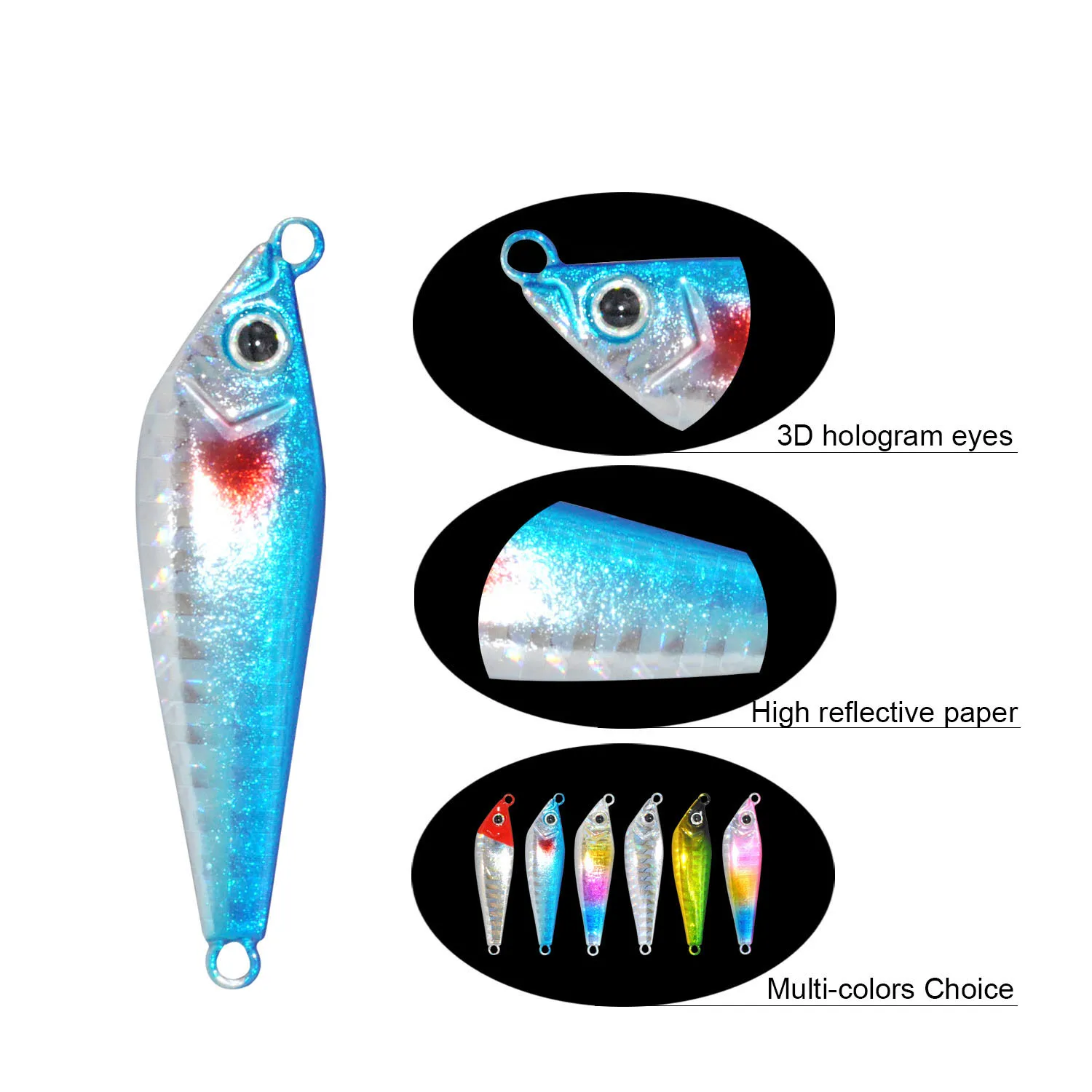 Hawklure metal jig lure lead bait 15g 5.5cm artificial bait lead fish fishing manufacturers