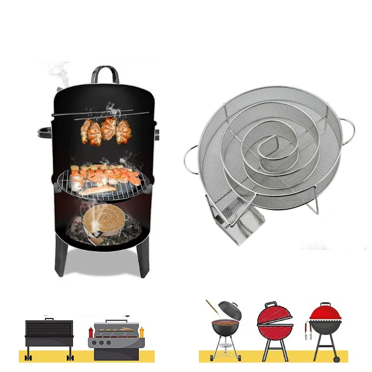 Upgrade Stainless Steel Smoking Screw Cold Smoke Generator For Cold Smoking