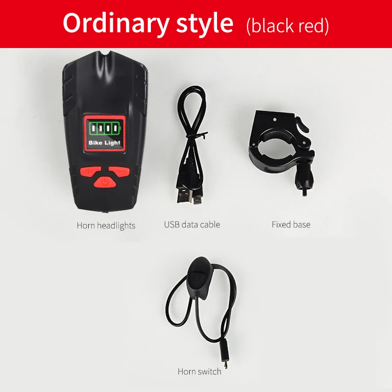 New Bicycle Wireless Code Watch Light with Horn