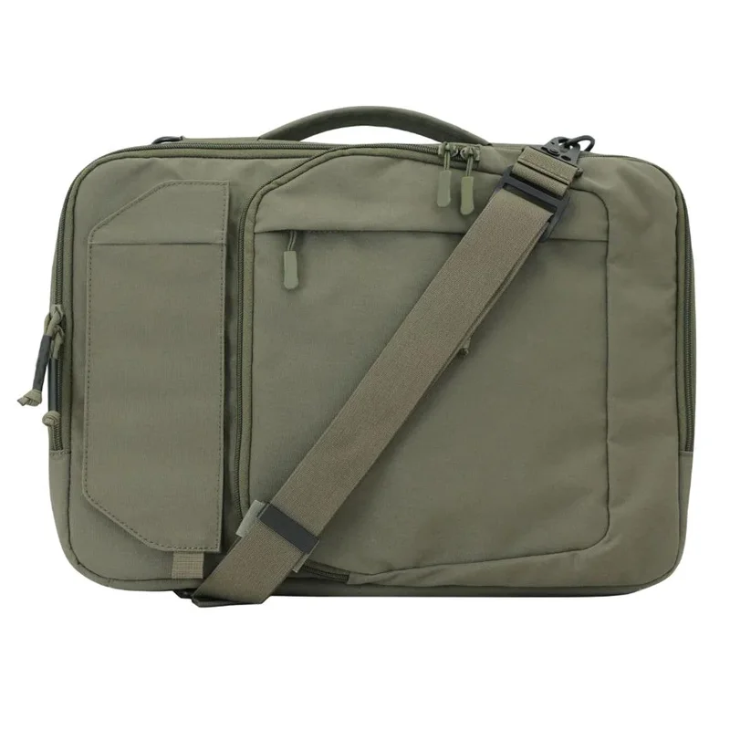 Custom Waterproof Travel Computer Bag case Tactical Laptop Carrier Mens Briefcase
