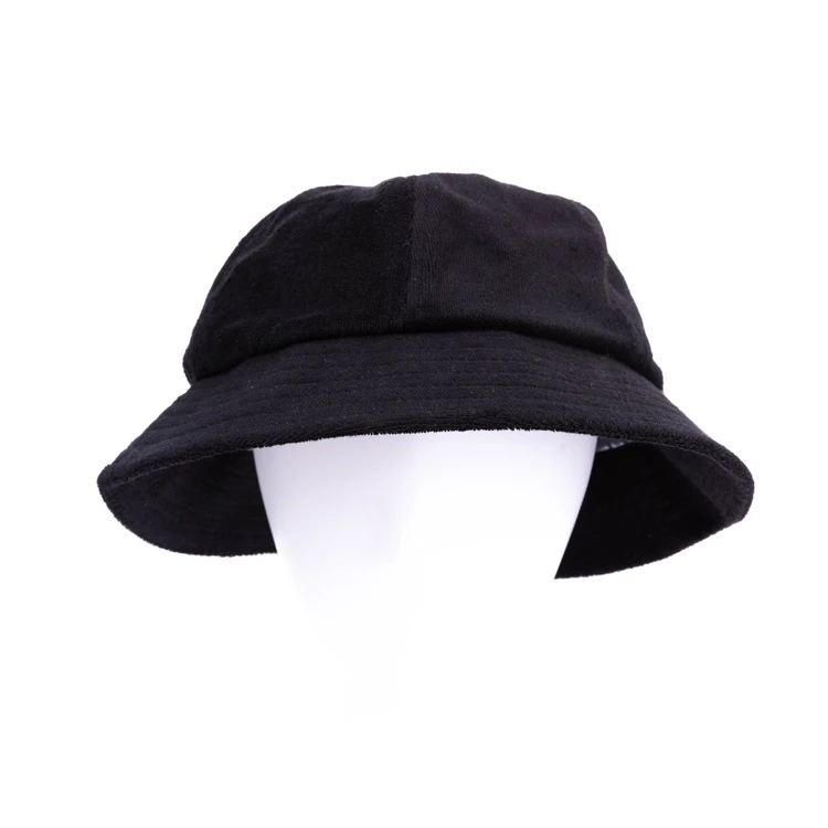 OEM Plain Bucket Hat Towel Cloth Material Comfortable Warm Unisex Customized Logo Color