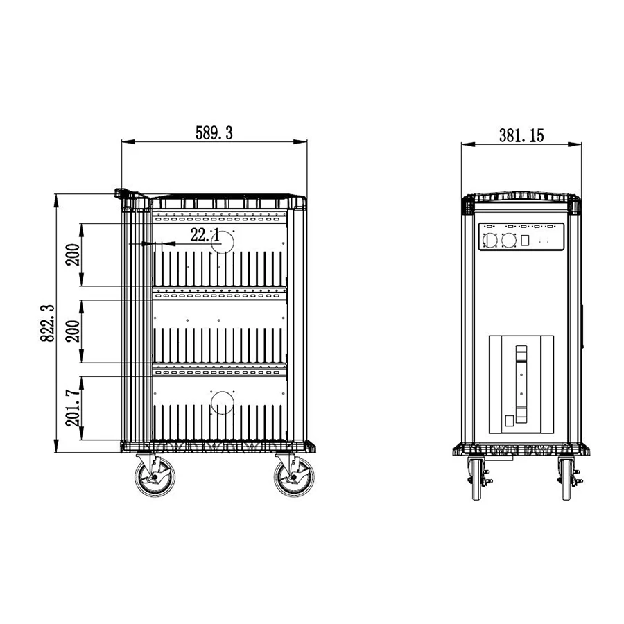 Образовательное оборудование, 48 Ipads загруженные зарядки, школьные зарядки стойки