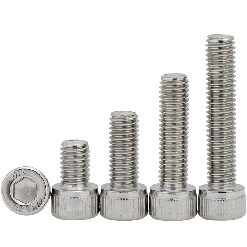 Hot Selling Cheap M5-M30 A2-70 SUS30408 UNI 5931 NF E 25-125 Hexagon Socket Head Screw