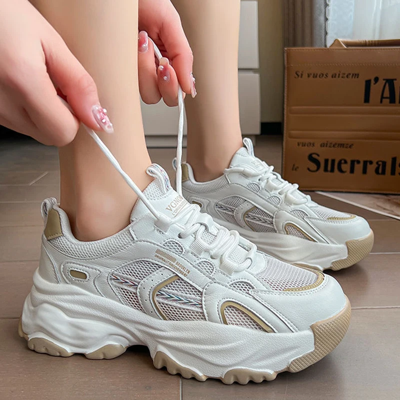 2024 Fashion Trendy Sneakers for Women Good Quality Comfortable Breathable Women  custom shoes