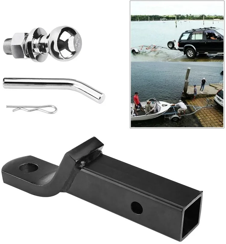 Forged Trailer Hitch Ball Mount with Fitting 2-Inch Receiver