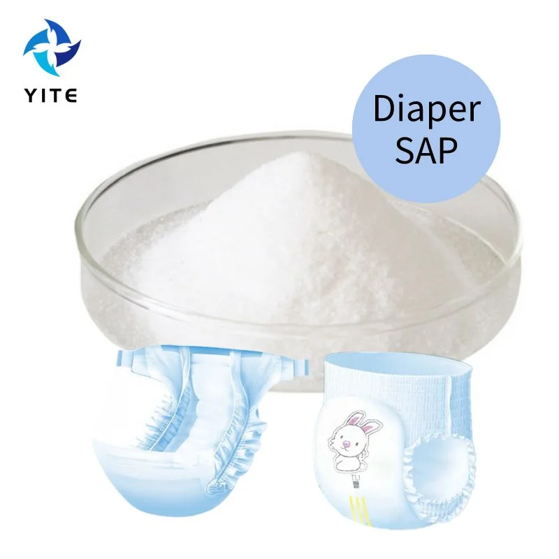 High Standard Quality SAP Polymer Price Raw Materials For Super Absorbency Diapers Baby