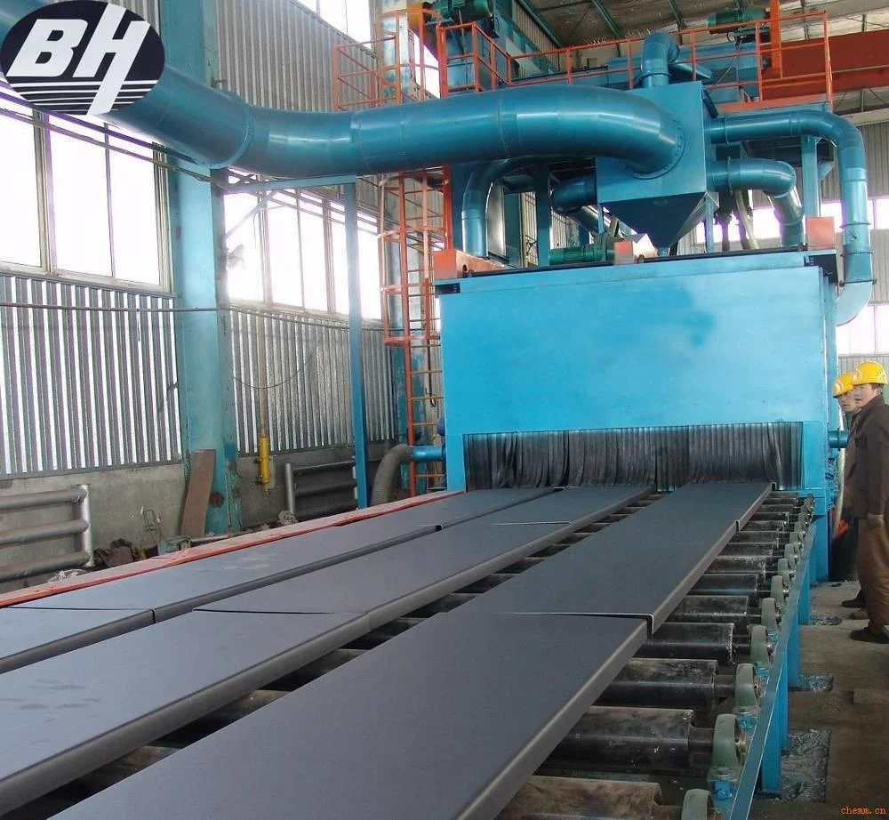 QH69 роликовый Тип h луч дробеструйная машина