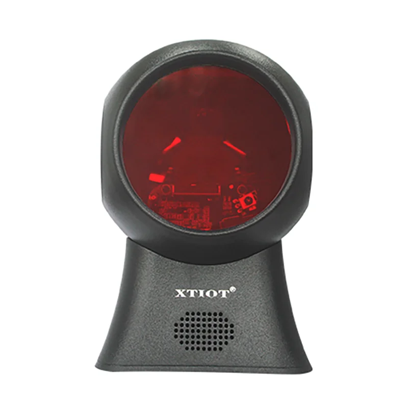 XT7120 1D Desktop Barcode Scanner  XT7120 1D Desktop Barcode Scanner Omnidirectional 20 Lines Laser Barcode Scanner