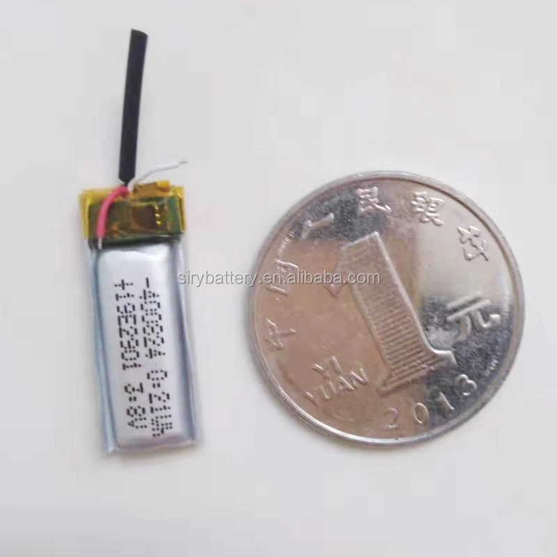 
50mAH 3.8V Smallest lithium polymer replacement battery for Beats X 400824 for Beatsx wireless headset battery 