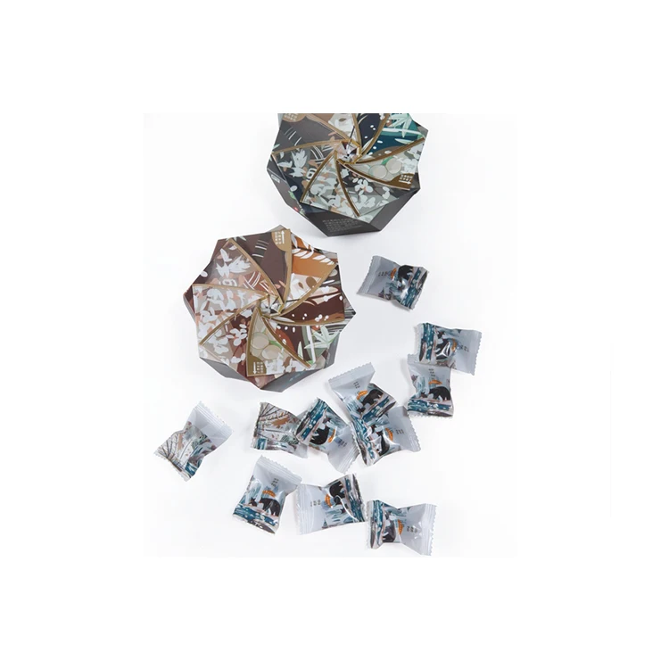 
Factory Customized Paper Plate Gift Package Assorted Dried Fruit Qingmei Original Mint Greengage Prune Hard Candy 