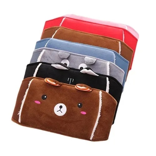 hot water bottle waist belt with fleece cover for adult