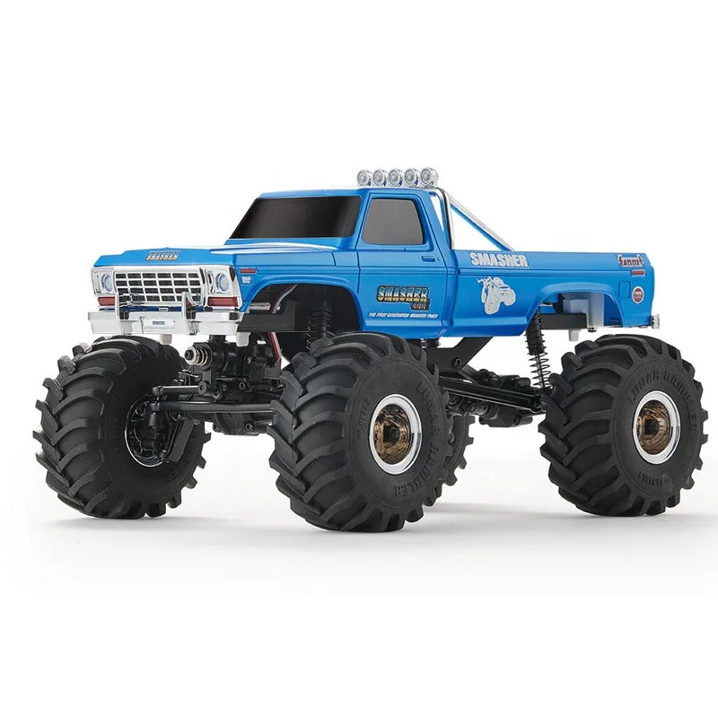 FMS 1:24 Масштаб FCX24 Smasher V2 монстр грузовик RTR металлический редуктор 4WD 4X4 RC мини-гусеничный игрушка