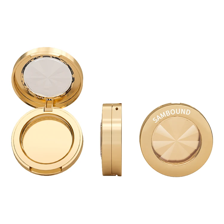 oem sample brush transparent square empty organizing eco friendly empty palette plastic packaging and makeup containers