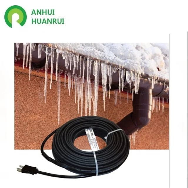 Water pipe heating cable roof defrost heating cable 12 volt heating cable