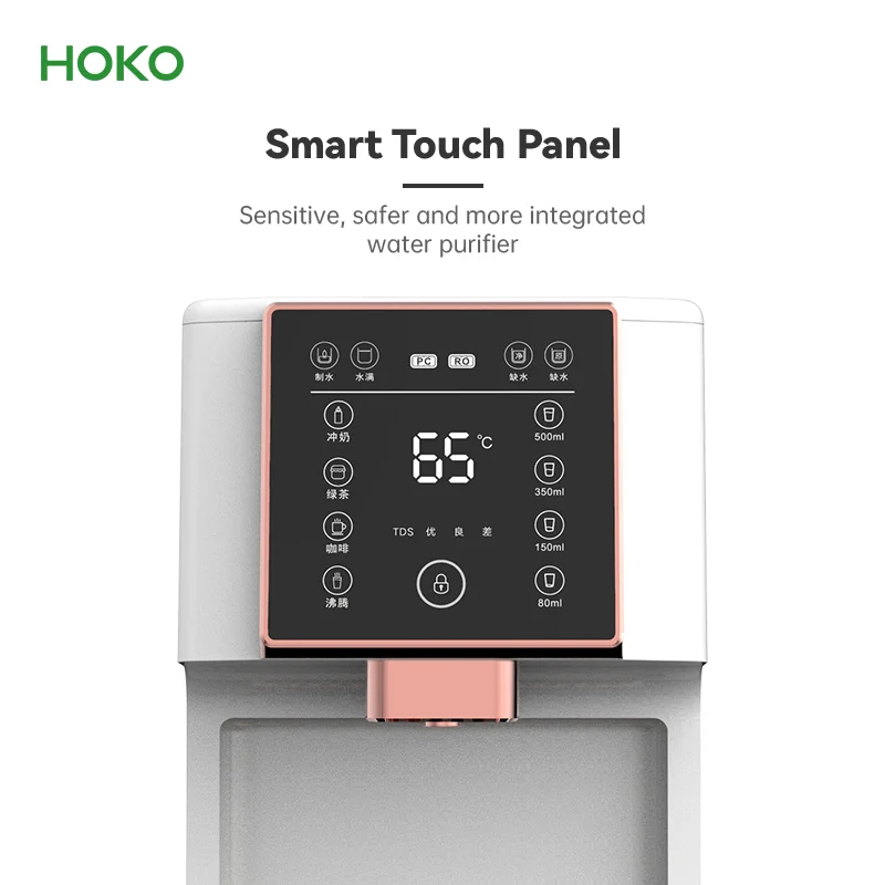 Customized Design Membranes Filters Tankless Countertop Dispenser And Ro Water Purifier Commercial