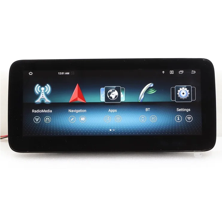 12.3' Car DVD Player For Mercedes-Benz G Class NGT4.5 2017-2018 8+128G Qualcomm Multimedia Player Entertainment System