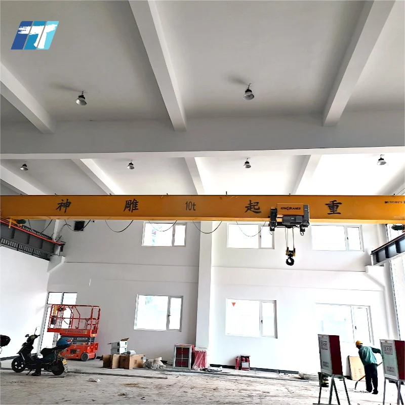 Support Customization 6 10 20 ton Single girder overhead crane ceiling mounted overhead bridge crane 5ton