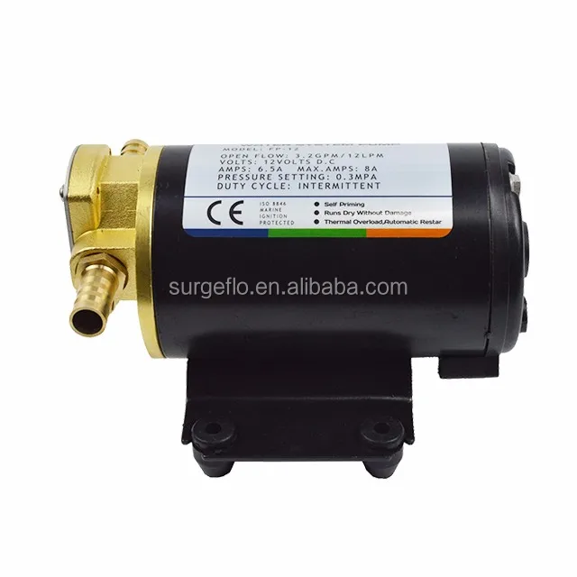 SURGEFLO Gear Oil Pumps 12V and 24V 12LPM 5A wholesale price small electric diesel fuel transfer pump gear pump